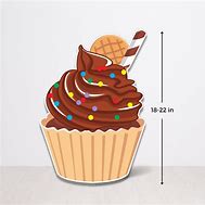 Image result for Birthday Cupcake Cut Out