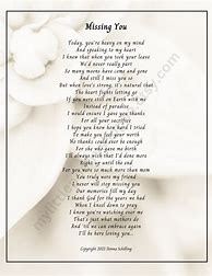 Image result for I Miss You Poem Funeral