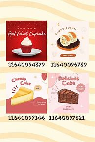 Image result for Roblox Bloxburg Food Decals