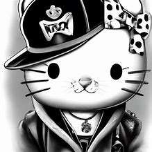 Image result for Hello Kitty as a Gangster