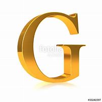 Image result for Golden Letter G