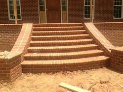 Image result for Metal Frame and Stone Front Steps