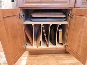 Image result for Adjustable Cabinet Dividers