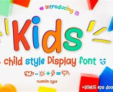 Image result for Kinder Font