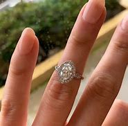 Image result for Oval Art Deco Engagement Rings