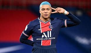 Image result for Kylian Mbappe Pink Hair