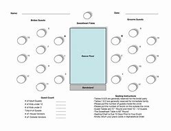 Image result for 10 Chairs Round Table Seating Chart Template