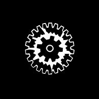 Image result for Black and White Gear Vector