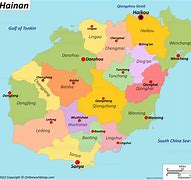 Image result for Hainan China Map