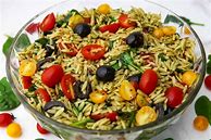 Image result for Orzoand Pesto Salad