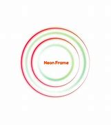 Image result for Neon Circle Design