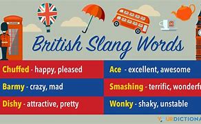 Image result for Funny British Slang