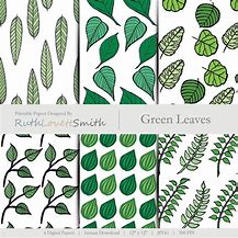 Image result for Free Printable Green Leaves