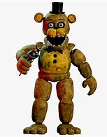 Image result for Withered Golden Freddy with No Face