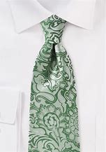 Image result for Sea Green Paisley Tie