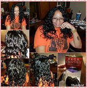 Image result for Crochet Braids with Human Hair Hairstyles