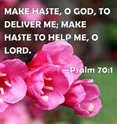 Image result for Psalm 70 ESV