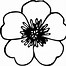 Image result for Tropical Flower Clip Art Black and White