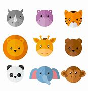 Image result for Cartoon Animal Faces Clip Art