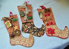 Image result for Santa Boot Christmas Sugar Cookies