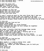 Image result for I Know I Love You Lyrics