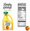 Image result for Orange Juice Label