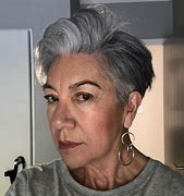 Image result for Grey Hair Style 60