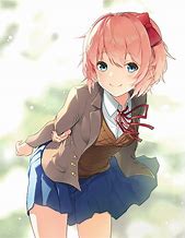 Image result for Sayori Blushing