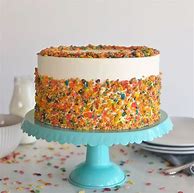 Image result for fruity pebbles cake