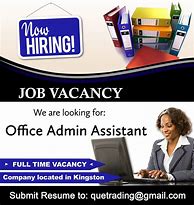 Image result for Job Advertisement for Office Administration