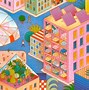 Image result for Isometric 17 Agustus Cartoon