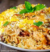 Image result for Hyderabadi Chicken Biryani Abcdef