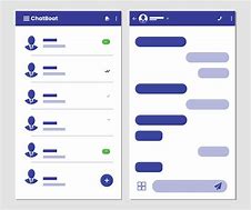 Image result for Chat App Interface Design