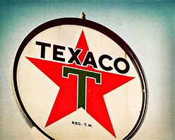 Image result for Old Texaco Signage