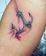 Image result for Fly Fishing Hook Tattoo