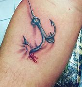 Image result for Salmon Fly Hook Tattoo