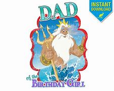 Image result for Little Mermaid Dad Designs