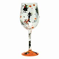 Image result for Halloween Wine Glass