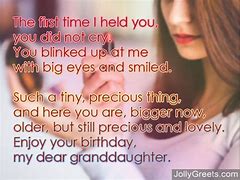 Image result for For My Granddaughter Birthday Poems