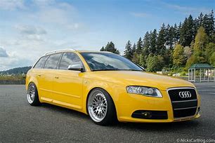 Image result for Yellow B7 Audi RS4