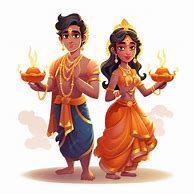 Image result for Diwali Rama Sita