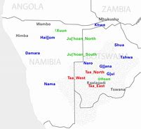 Image result for Khoisan Location