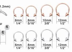 Image result for Septum Gauge Sizes