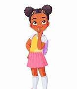 Image result for Black Cartoon Girl with Bob