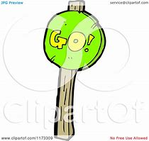 Image result for Green Go Sign Cartoon