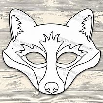 Image result for Printable Party Masks Fox