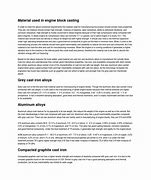 Image result for Cast Aluminum Engine Block Hardness