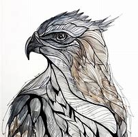 Image result for Hawk Bird Blue Art