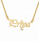 Image result for Priya Name Necklace