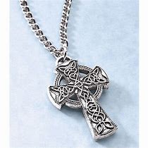 Image result for Celtic Cross Necklace for Men